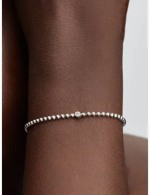 Bracciale Sfere con Punto Luce cm.20 Donna Pandora