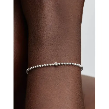 Bracciale Sfere con Punto Luce cm.18 Donna Pandora