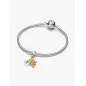 Charm Pendente Stella Polare con Diamante da 0,009ct Pandora Charm Pendente Stella Polare con Diamante da 0,009ct Pandora