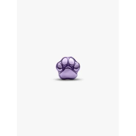 Mini Charm Zampa Effetto Metallico Viola Donna Pandora