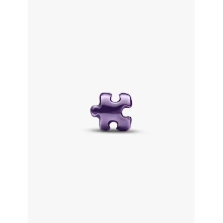 Mini Charm Puzzle Effetto Metallico Viola Donna Pandora