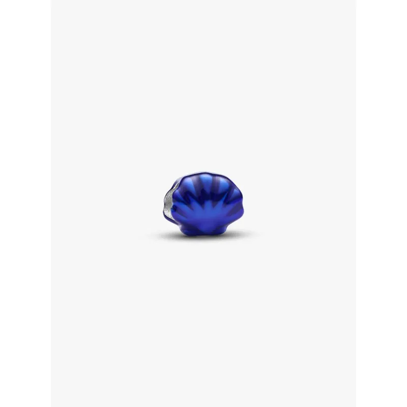 Mini Charm Conchiglia Effetto Metallico Blu Donna Pandora Mini Charm Conchiglia Effetto Metallico Blu Donna Pandora