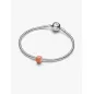 Mini Charm Vetro di Murano Arancione Donna Pandora Mini Charm Vetro di Murano Arancione Donna Pandora