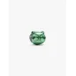Mini Charm Gufo Effetto Metallico Verde Donna Pandora