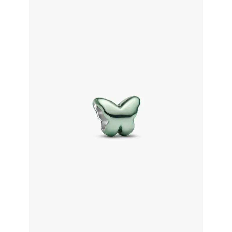 Mini Charm Farfalla Effetto Metallico Verde Donna Pandora Mini Charm Farfalla Effetto Metallico Verde Donna Pandora