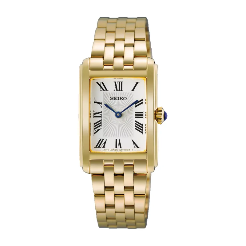 Orologio Classic Rettangolare Cabochon Blu HGG001P1 Donna Seiko Orologio Classic Rettangolare Cabochon Blu HGG001P1 Donna Seiko