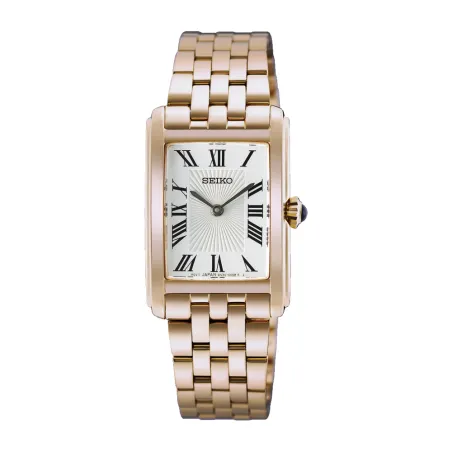 Orologio Classic Rettangolare Cabochon Blu HGG002P1 Donna Seiko