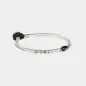 Bracciale Silver Lab Dischi Onice MA44 Gerba Jewels Bracciale Silver Lab Dischi Onice MA44 Gerba Jewels