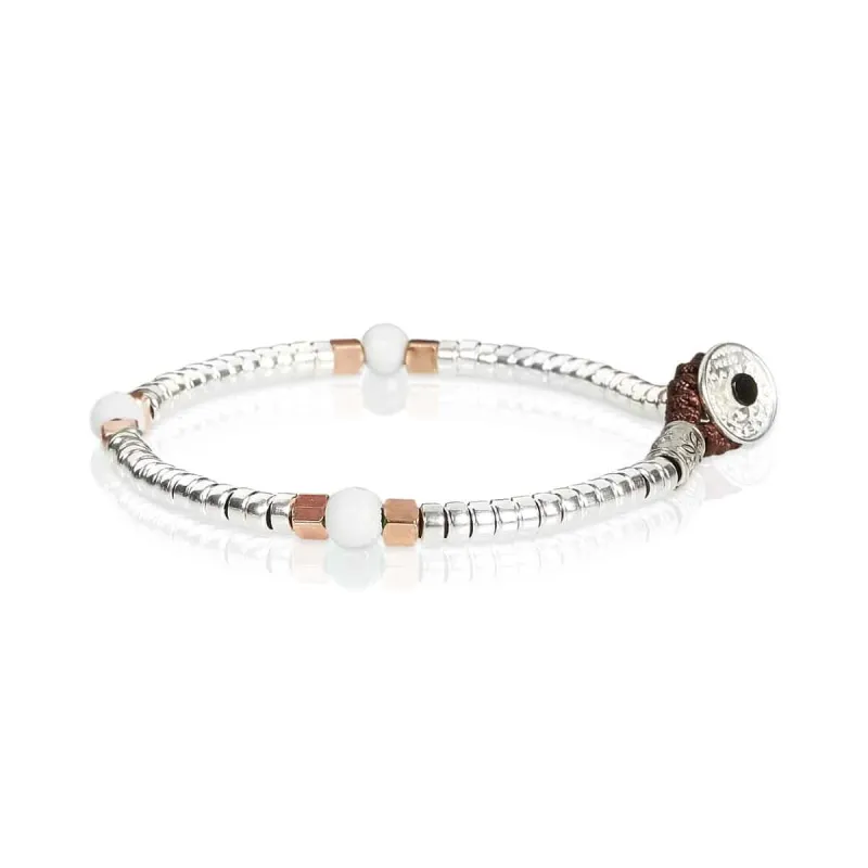 Bracciale Mon Amour Agata Bianca MA39 Gerba Jewels