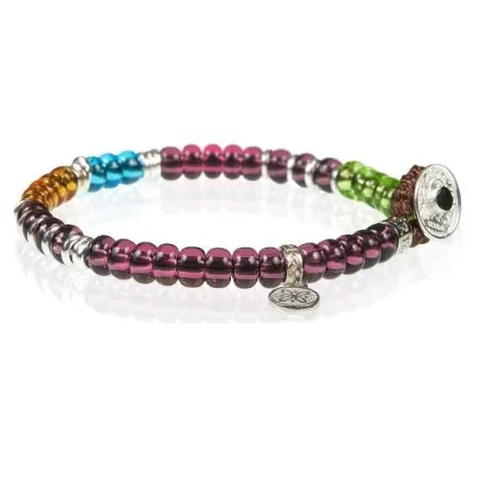 Bracciale Murano Rondelle Multicolor 11 Gerba Jewels