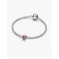 Mini Charm Cuore Effetto Metallico Rosa Pandora Mini Charm Cuore Effetto Metallico Rosa Pandora
