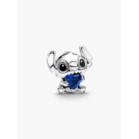 Charm Disney, Lilo & Stitch, Stitch con Cuore Blu Donna Pandora