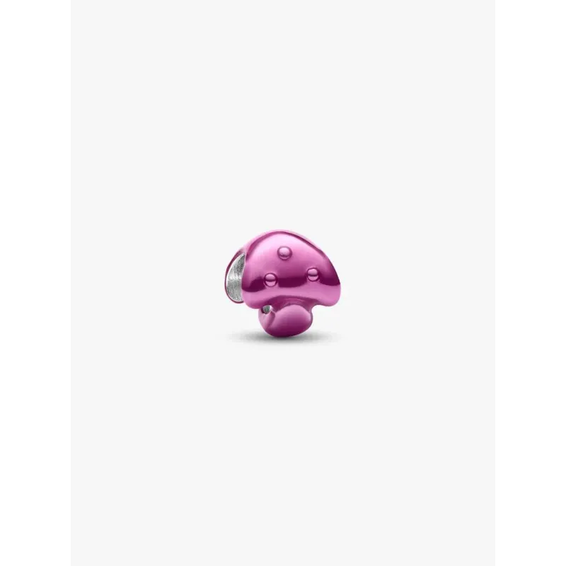 Mini Charm Fungo Effetto Metallico Rosa Pandora Mini Charm Fungo Effetto Metallico Rosa Pandora