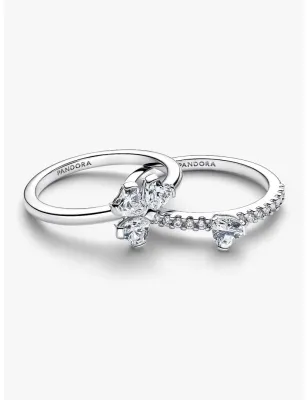 Anello Quadrifoglio Luminoso Divisibile mis.58 Donna Pandora