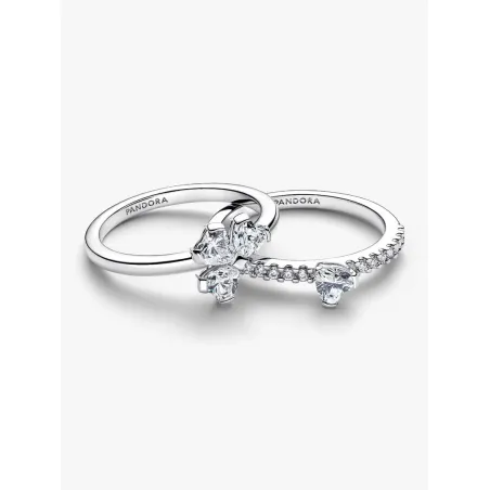Anello Quadrifoglio Luminoso Divisibile mis.58 Donna Pandora