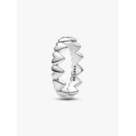 Anello Fascia a Cuori Be Love mis.58 Donna Pandora