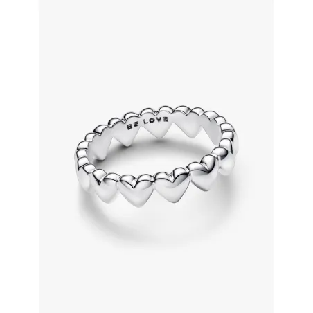 Anello Fascia a Cuori Be Love mis.58 Donna Pandora