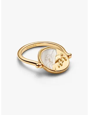 Anello Medallion Pegaso Reversibile mis.56 Donna Pandora