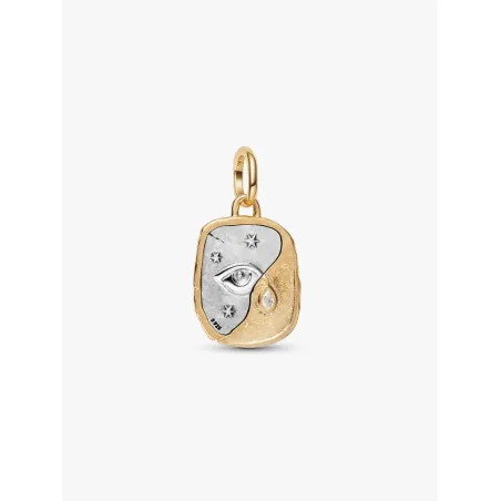 Charm Medallion Occhio "Nosce Te Ipsum" Donna Pandora