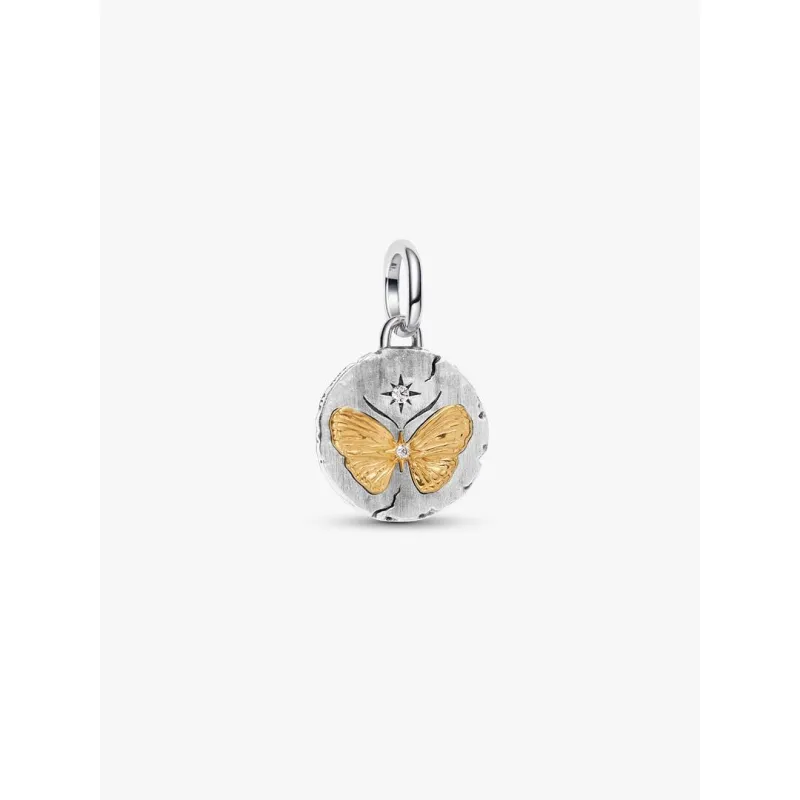 Charm Medallion Farfalla "Somniare Aude" Donna Pandora Charm Medallion Farfalla "Somniare Aude" Donna Pandora