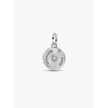 Charm Medallion Farfalla "Somniare Aude" Donna Pandora