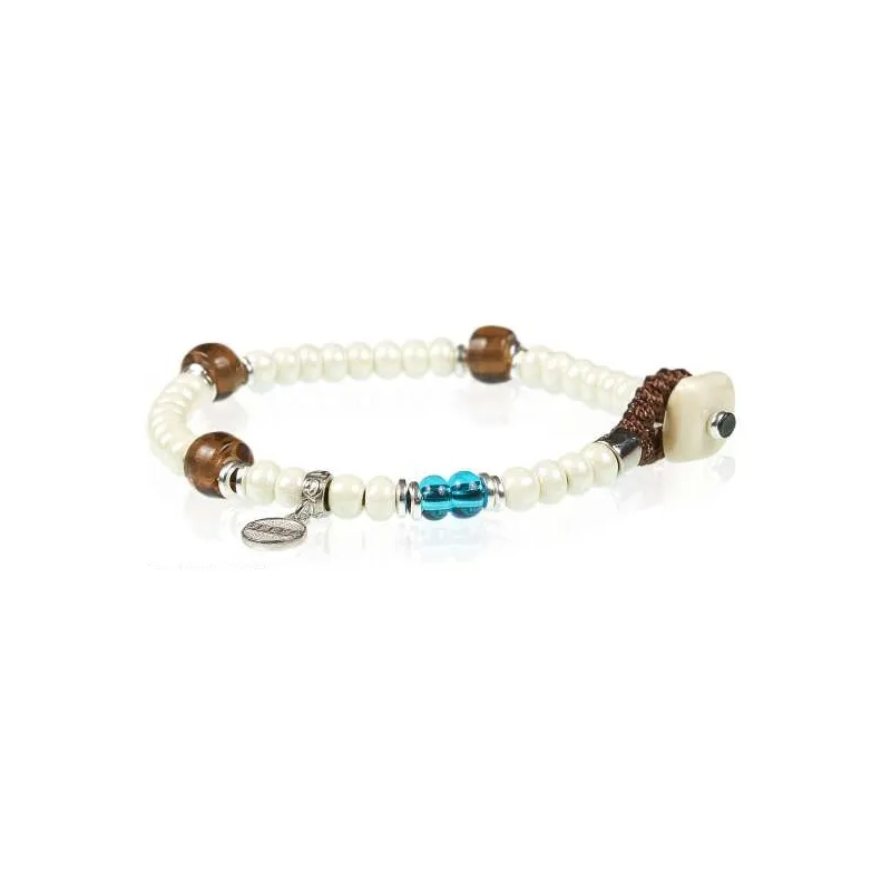 Bracciale Murano Ceramica Charm 01 Gerba Jewels Bracciale Murano Ceramica Charm 01 Gerba Jewels
