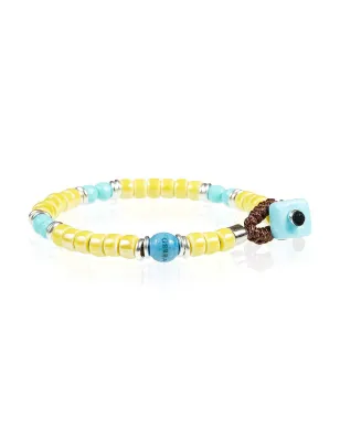 Bracciale Lab Ceramic Giallo Turchese 20 Gerba Jewels