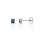Orecchini Zaffiro Ovale e Diamanti ERD3356 Donna Miluna Orecchini Zaffiro Ovale e Diamanti ERD3356 Donna Miluna
