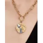 Charm Medallion XL Acquario Donna Pandora Charm Medallion XL Acquario Donna Pandora