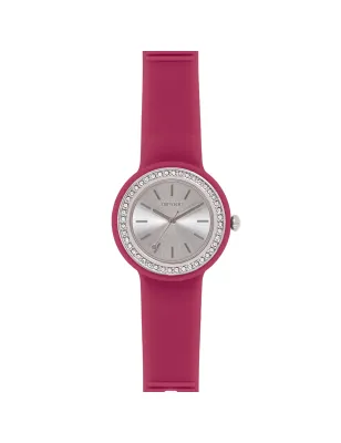 Orologio Hero.DOT Bezel Glam Lampone HWU1342 Donna Hip Hop
