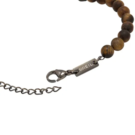 Bracciale Wild con Pietre Occhio di Tigre Uomo Breil