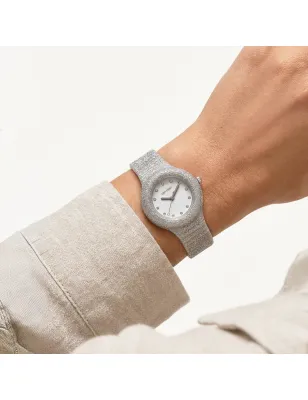 Orologio Shimmer Crush Lurex Silver HWU1336 Donna Hip Hop