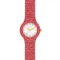 Orologio Shimmer Crush Lurex Rosso HWU1338 Donna Hip Hop Orologio Shimmer Crush Lurex Rosso HWU1338 Donna Hip Hop