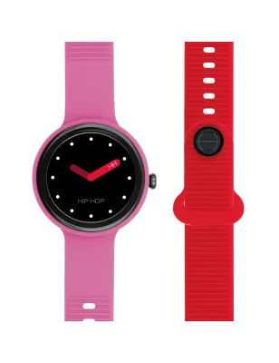 Orologio Next Pink Bubble Red HWU1312 Donna Hip Hop