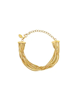 Bracciale Dorato Falling Star Donna Breil