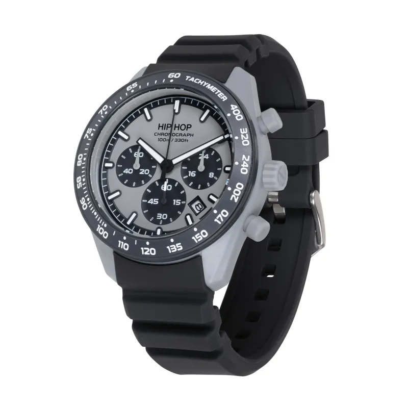 Orologio XT10 Cronografo Grigio Scuro HWU1344 Uomo Hip Hop Orologio XT10 Cronografo Grigio Scuro HWU1344 Uomo Hip Hop