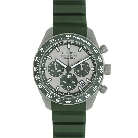 Orologio XT10 Cronografo Verde HWU1347 Uomo Hip Hop