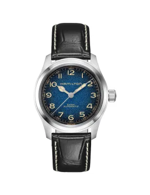 Orologio Murph Cinturino Pelle Nera H70405740 Uomo Hamilton