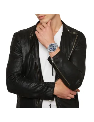 Orologio Captain Cronografo Silver Dettagli Blu EW0693 Uomo Breil