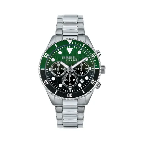 Orologio Overhand Chrono Bicolor Verde Nero EW0763 Uomo Breil