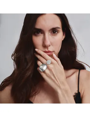 Anello B Whisper Glow con Cristalli Donna Breil