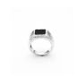 Anello Martellato Quadrato Onice mis.22 Uomo Giovanni Raspini Anello Martellato Quadrato Onice mis.22 Uomo Giovanni Raspini