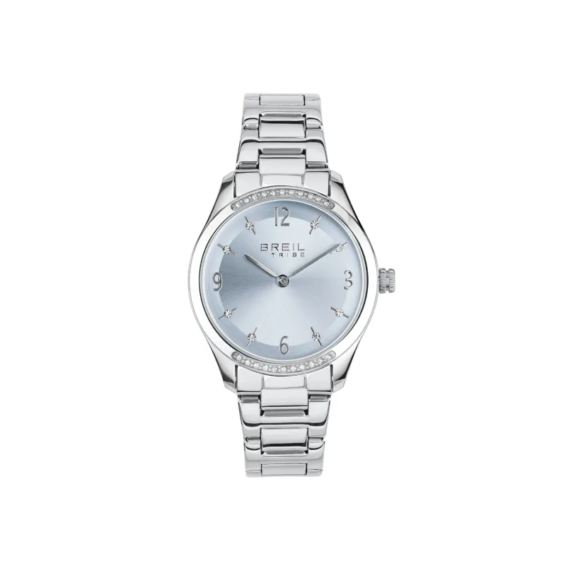 Orologio Kyla Azzurro Polvere Cristalli EW0702 Donna Breil Orologio Kyla Azzurro Polvere Cristalli EW0702 Donna Breil