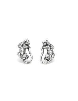 Orecchini Bottone Leopardo Donna Giovanni Raspini