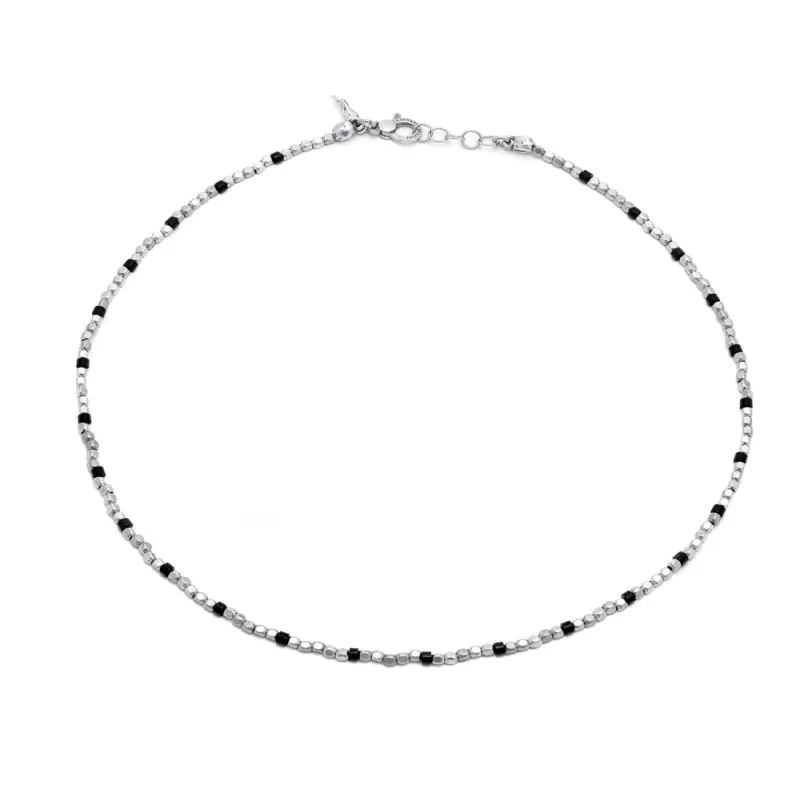 Collana Dadini e Onice Uomo Giovanni Raspini Collana Dadini e Onice Uomo Giovanni Raspini