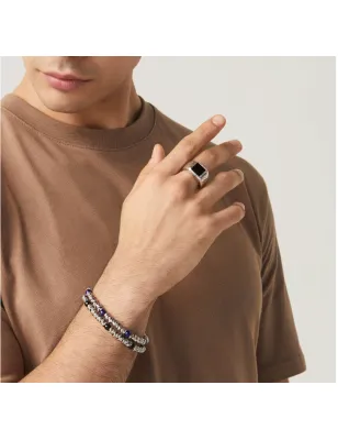 Bracciale Nodini e Onice mis.L Uomo Giovanni Raspini