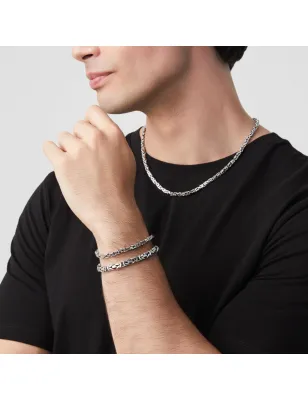 Collana Bizantina Quadra Piccola Uomo Giovanni Raspini