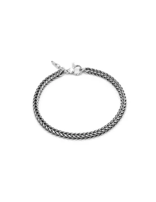 Bracciale Treccia Quadra mis.L Uomo Giovanni Raspini