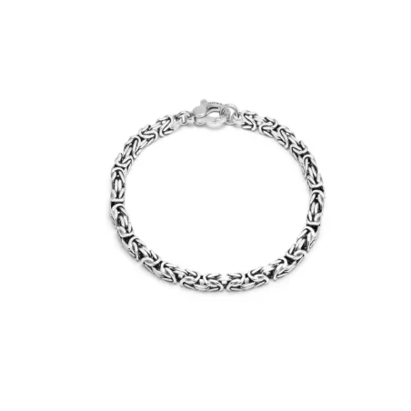 Bracciale Bizantina Quadra Piccola mis.L Uomo Giovanni Raspini