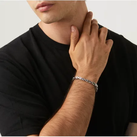 Bracciale Bizantina Quadra mis.L Uomo Giovanni Raspini